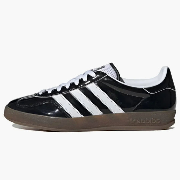 Adidas Gazelle Indoor Core Black Patent Leather