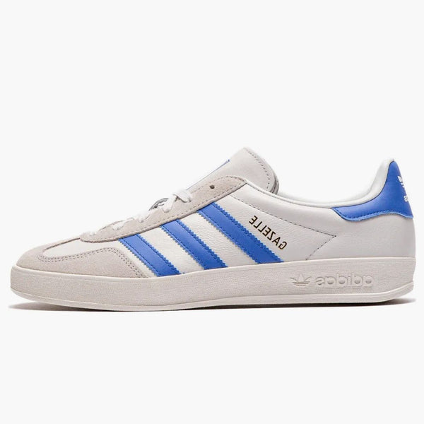 Adidas Gazelle Indoor Crystal White Blue Gray