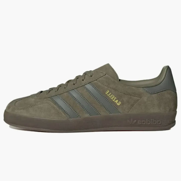 Adidas Gazelle Indoor Olive Strata Ash