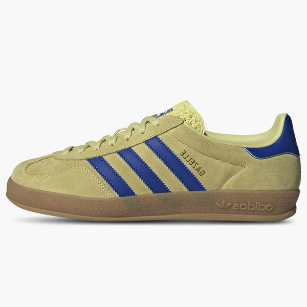 Adidas Gazelle Indoor Powder Yellow Royal Blue