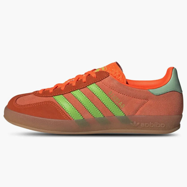 Adidas Gazelle Indoor Solar Orange Solar Green (Women's)