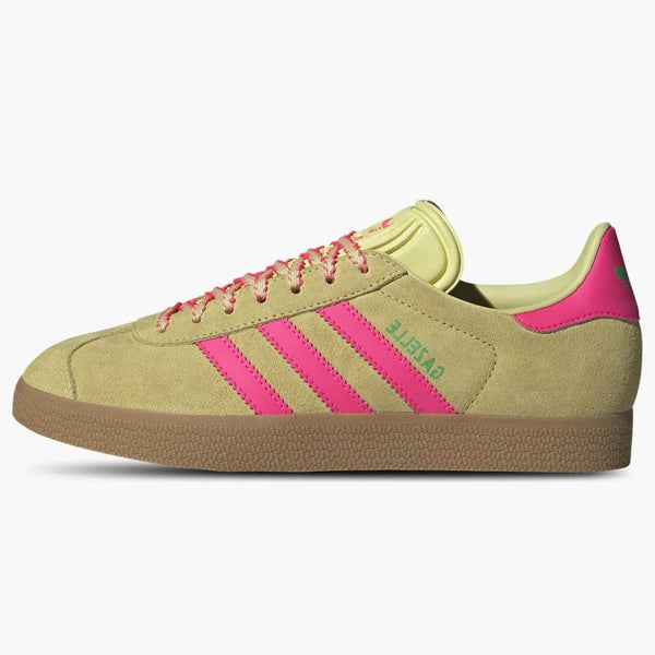 Adidas Gazelle Powder Yellow Lucid Pink