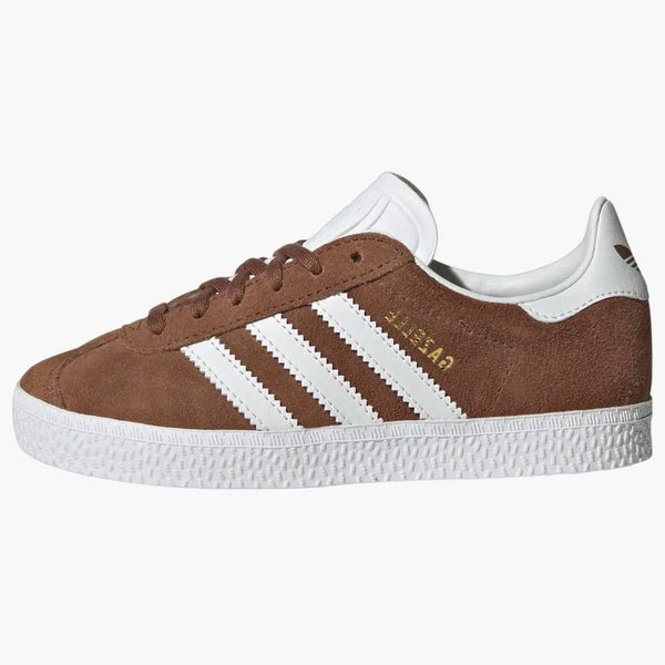 Adidas Gazelle Preloved Brown Cloud White Gold Metallic (PS)