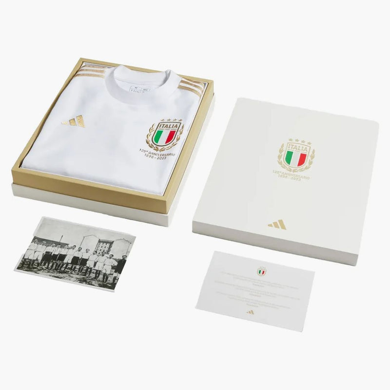 Adidas Italy 125th Anniversary Kit White