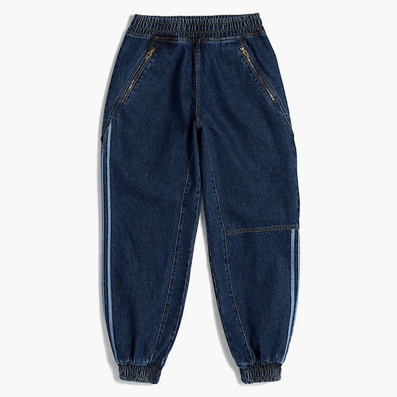 Adidas Ivy Park Denim Track Pants (all Gender) Dark Denim