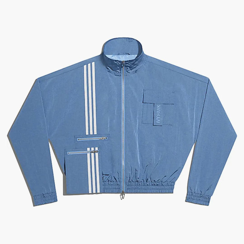 Adidas Ivy Park Nylon Track Jacket (all Gender) Light Blue