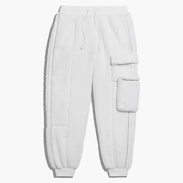 Adidas Ivy Park Teddy Cargo Sweat Pants (all Gender) Core White