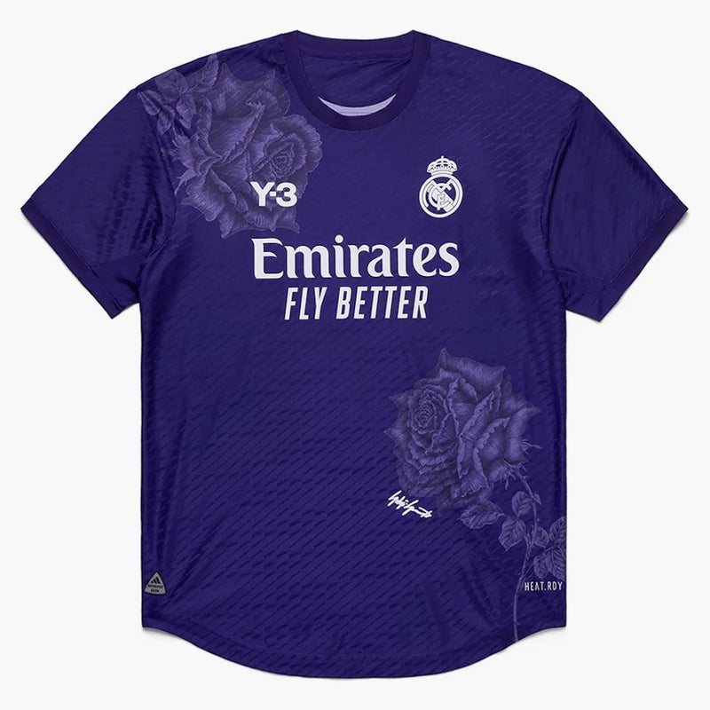 Adidas Y-3 Real Madrid 23/24 Special Edition Trikot Authentic Jersey Dark Purple