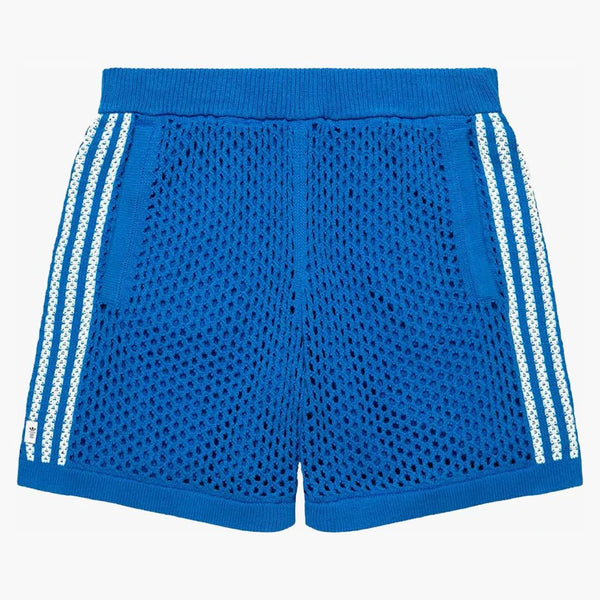 Adidas X Edison Chen Crochet Shorts Blue