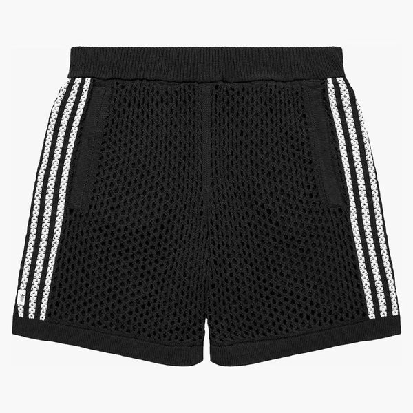 Adidas X Edison Chen Crochet Shorts Charcoal