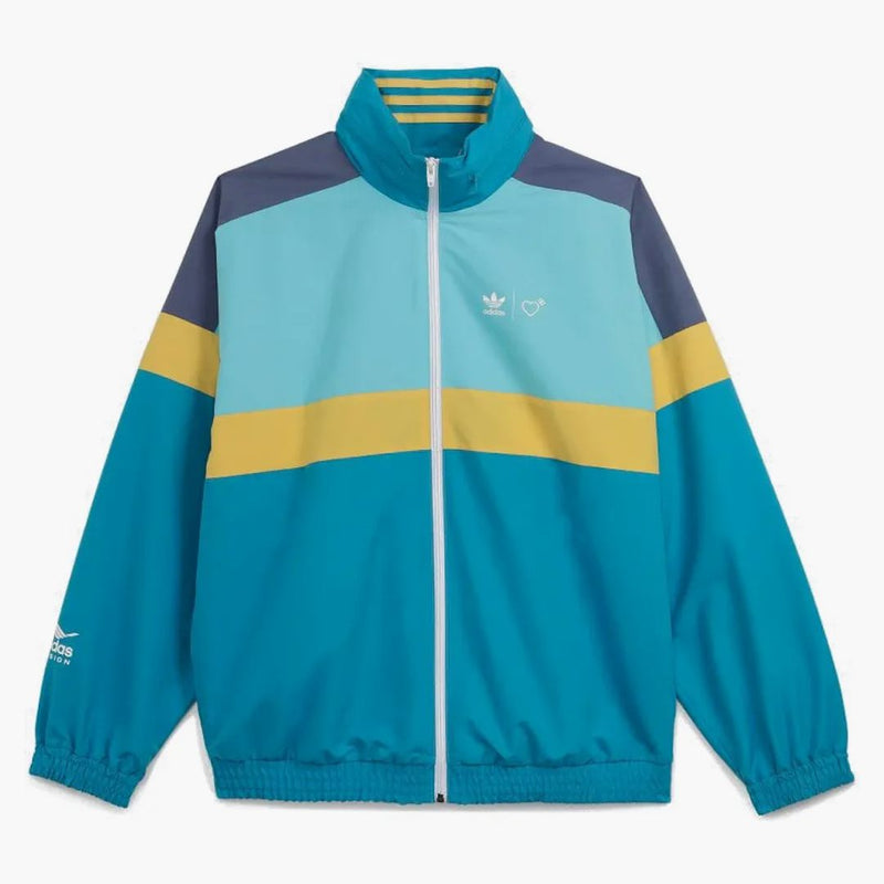 Adidas X Human Made Windbreaker Jacket Aqua