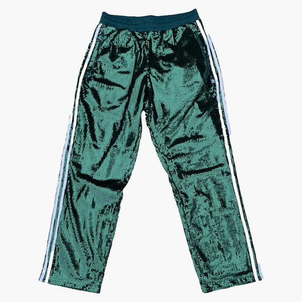 Adidas X Korn Track Pants Green Sequin