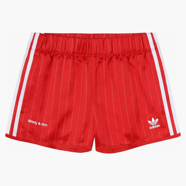 Adidas X Sporty & Rich Track Short Sports Red/white