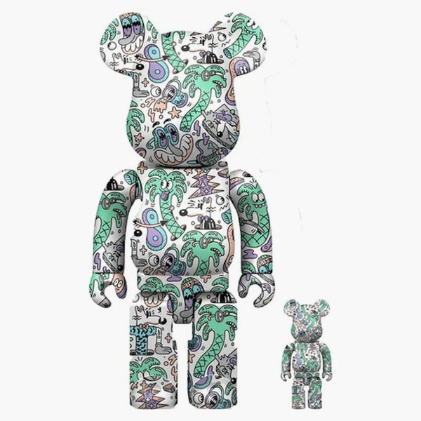 Bearbrick Steven Harrington "coastline" 100% & 400% Set