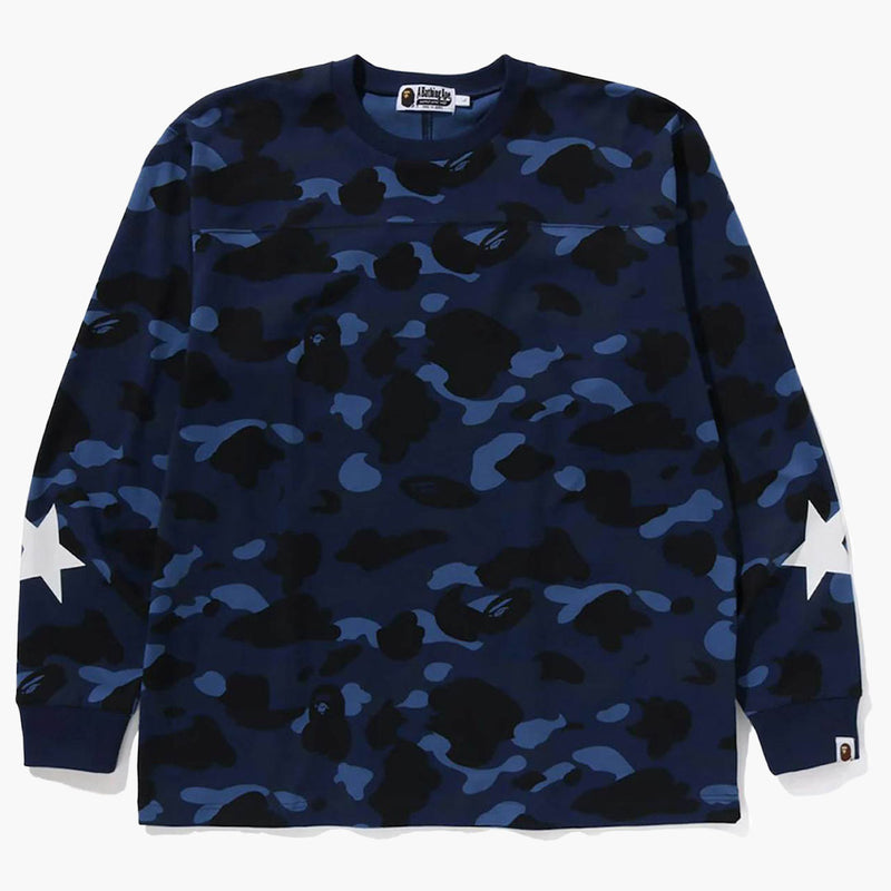 Bape Color Camo L/S Tea Blue