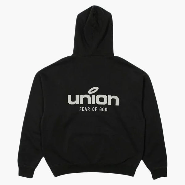 Fear Of God X Union 30 Year Vintage Hoodie Black