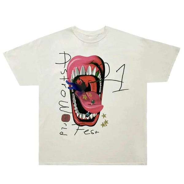 Travis Scott Astrofest Mouth Tee