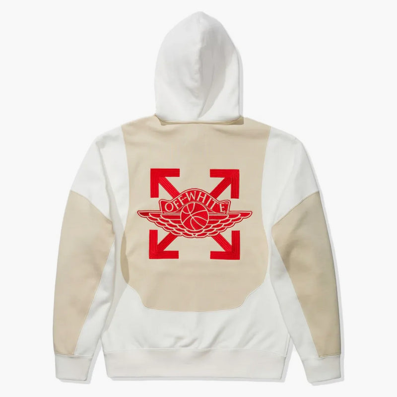 Off-white X Jordan Hoodie (us Sizing) White