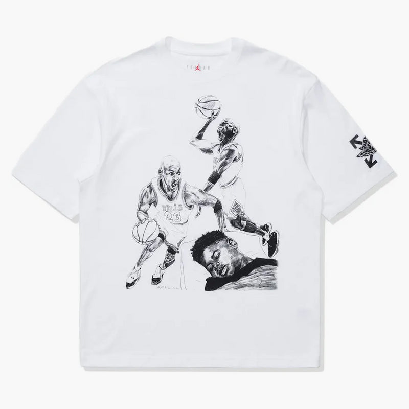 Off-white X Jordan T-shirt White