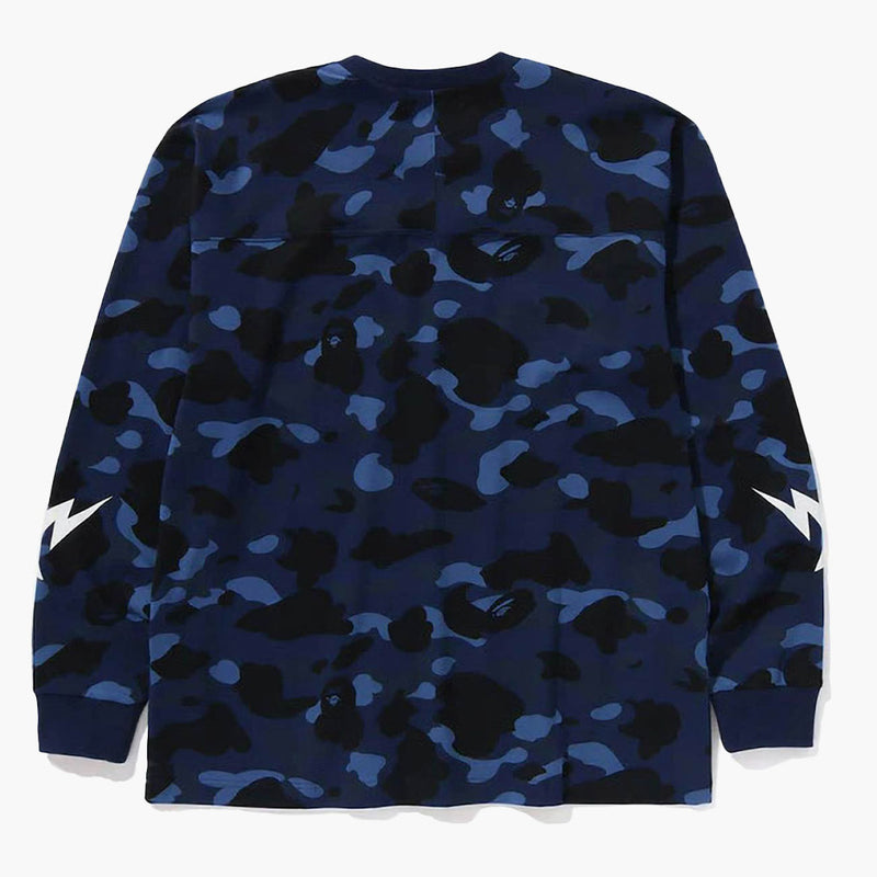 Bape Color Camo L/S Tea Blue