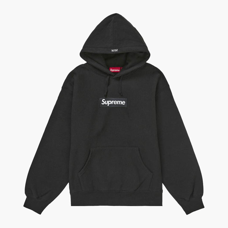 Nejvyšší box logo Hoodie Black (FW24)