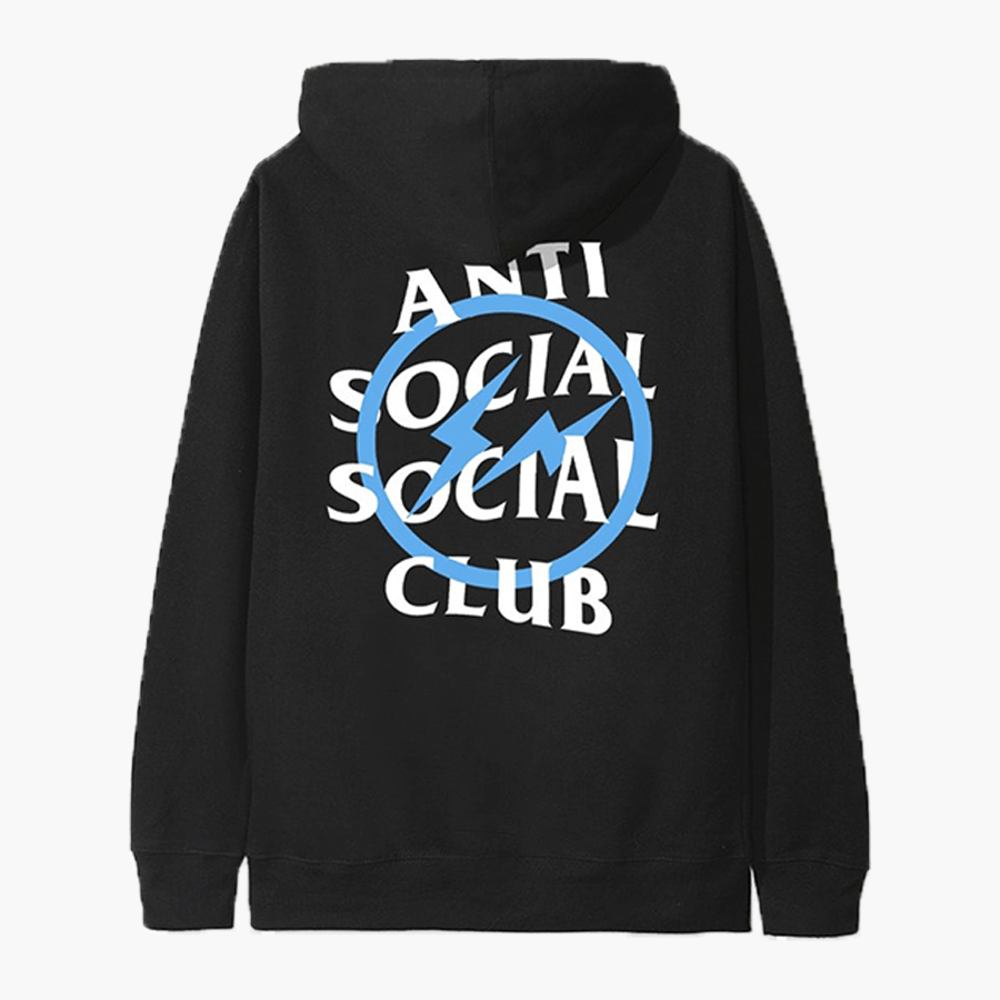 Kaufe den ASSC Fragment Blue Bold Hoodie bei Hypeneedz