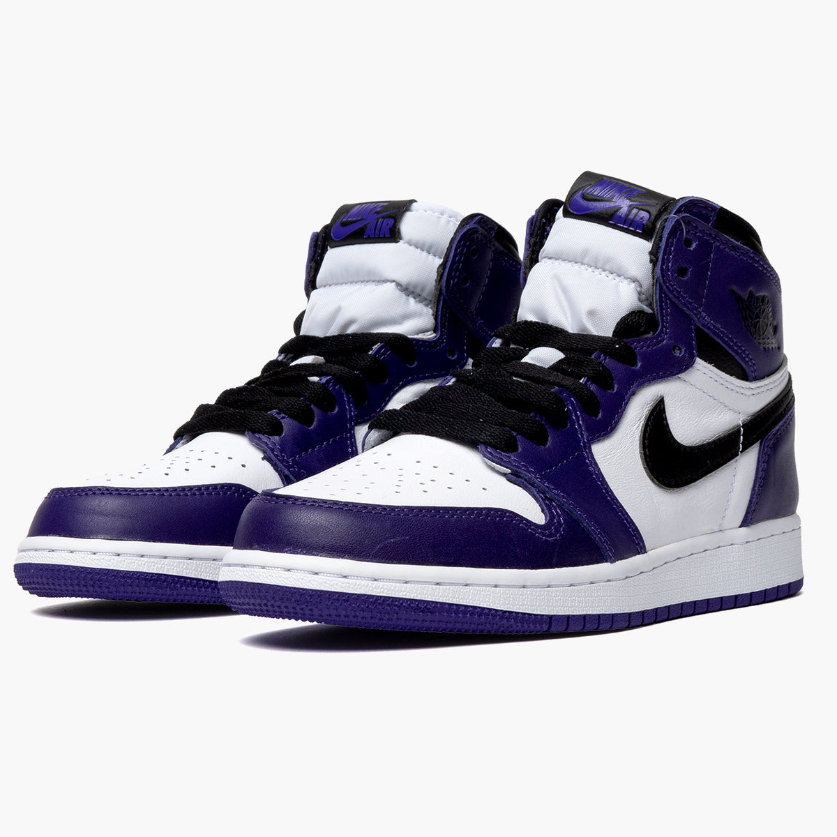 Kaufe den Air Jordan 1 High OG Court Purple White 2.0 bei Hypeneedz