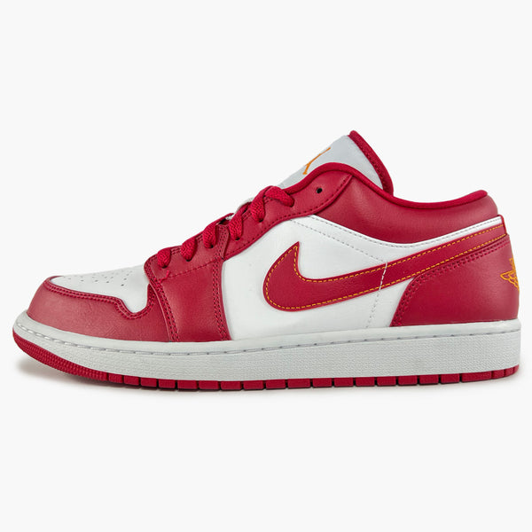 Get Air Jordan With 1 Low Diamond Cardinal Red