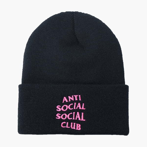 Anti Social Social Club Hero Tee Black Logo Beanie