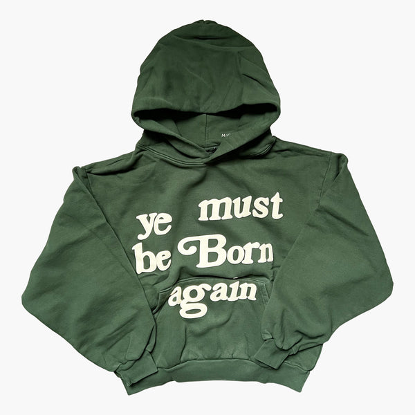 Anti Social Social Club CPFM Hoodie Born Again Hooded Sweatshirt Green