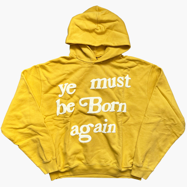 Anti Social Social Club CPFM Hoodie Born Again Hooded Sweatshirt Yellow