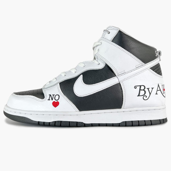 nike obama SB Dunk High Supreme By Any Means Black White