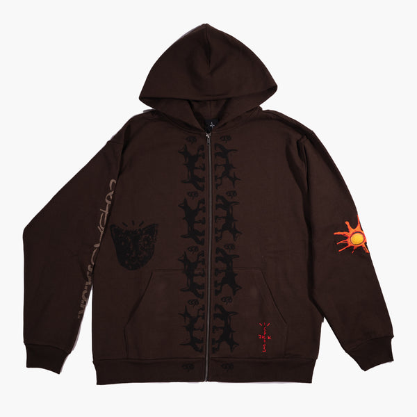 Travis Scott Reverse Dog Zip Up Hoodie